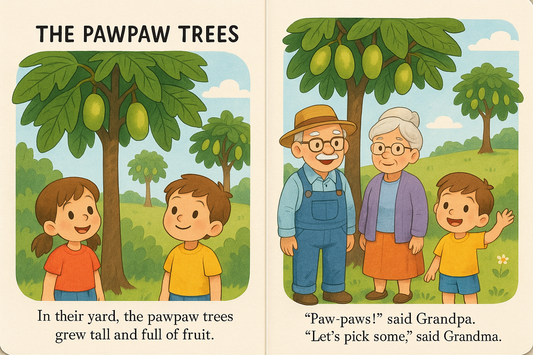 The PAWPAW / A Fruit Adventure / Childrens Learning Book / All About Pawpaw