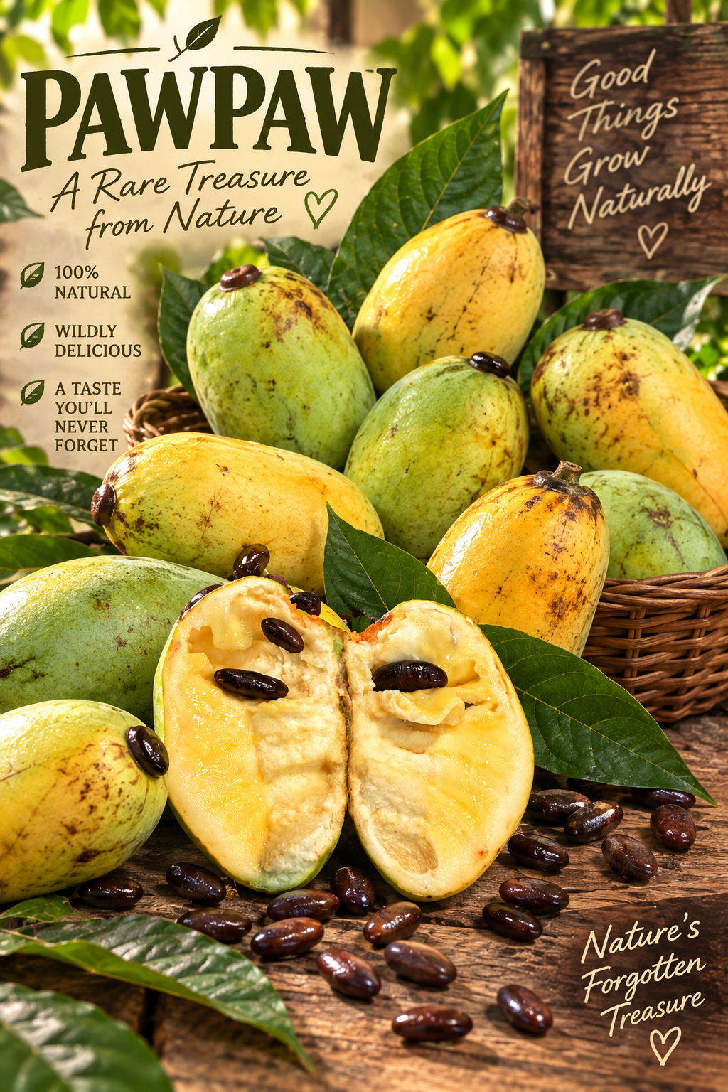 2026 SEASON Organic Paw Paw Fruit Preserves: Limited Edition Exotic Jam