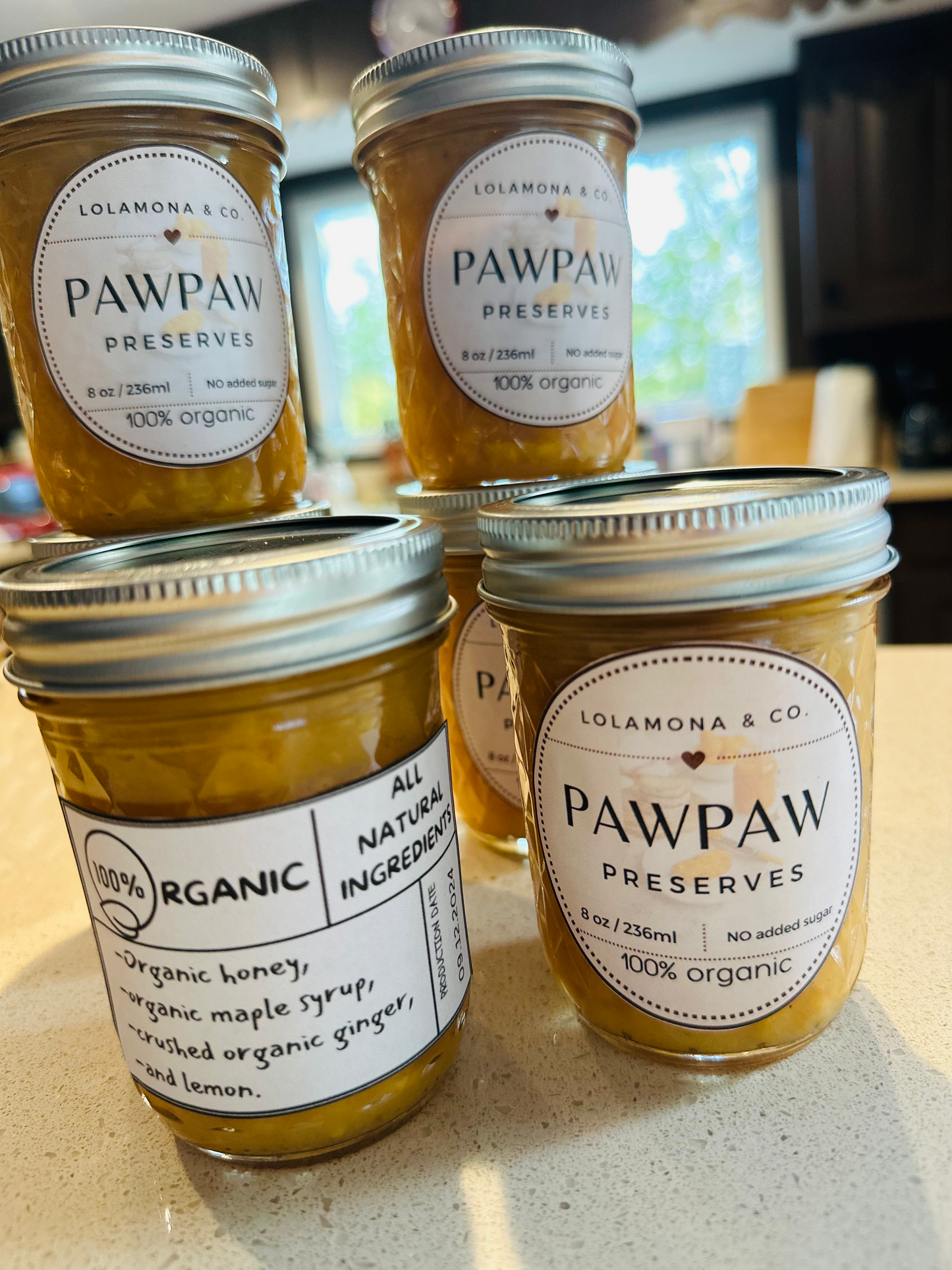 2026 PRE-ORDER SEASON Organic Paw Paw Fruit Preserves: Limited Edition Exotic Jam